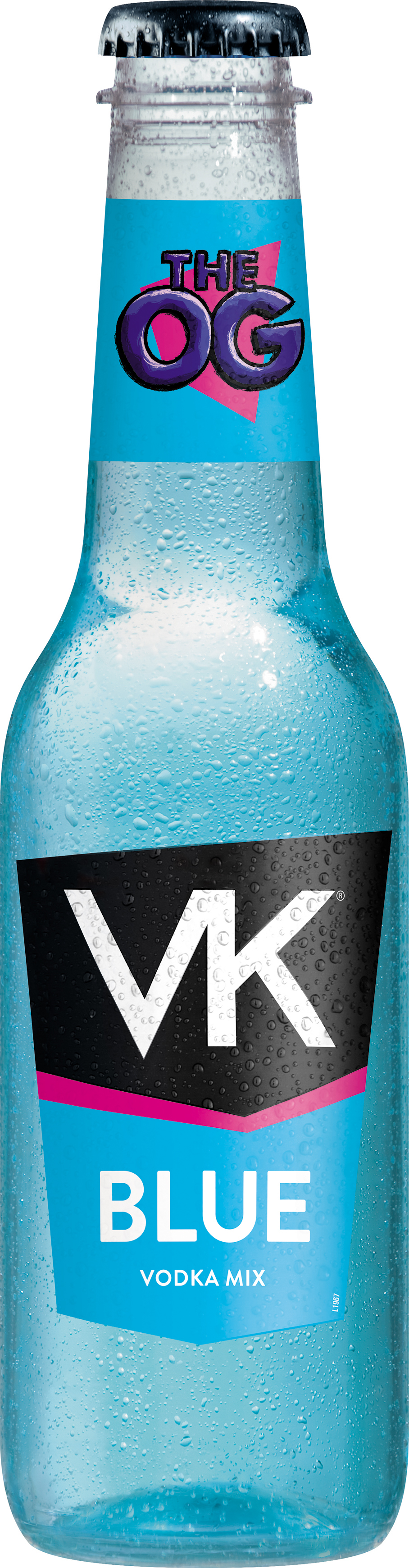 VK VODKA BLUE PET 3.4% 275x24